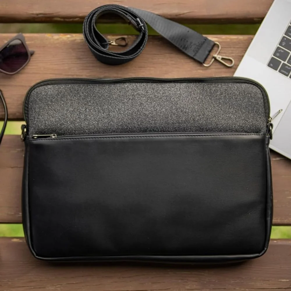 حافظة لاب توب لك من ديبيل™ جلد Pu_البولي يوريثين_ فاخر5