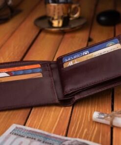 Men'S Wallet, Genuine Leather, 15-Pocket Men'S Wallet, Natural Leather Men'S Wallet. 14 15 1 12