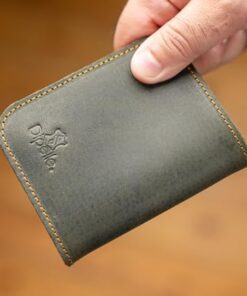 محفظة رجالي هاندميد من الجلد الطبيعي - تصميم بسيط تحمل النقود والبطاقات 11 1711553353 1