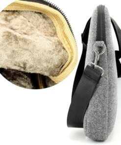 حافظة لابتوب من الجوخ لمظهر ملكي | متوافقة مع: شنطة تخزين لابتوب لجميع الأجهزة، شنطة واقية محمولة من الجوخ لجهاز نوت بوك والتابلت، للجنسين 9 1713957868