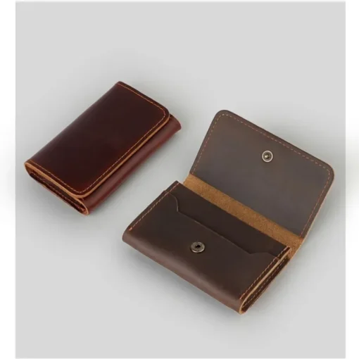 حافظة بطاقات ائتمان قابلة للتوسيع جلد الطبيعي من ديبيل™ | حافظة بطاقات عمل جلدية للرجال والنساء 10 S38De96D511F74A6F8400Df00A1Afc580H