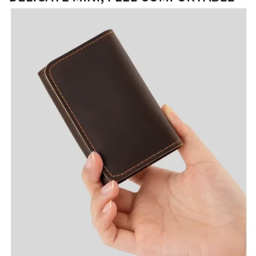 حافظة بطاقات ائتمان قابلة للتوسيع جلد الطبيعي من ديبيل™ | حافظة بطاقات عمل جلدية للرجال والنساء 12 Sbb3422195C3043C2Bf6F60298F345482H
